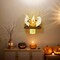 Ghost Campfire Flickering Nightlight,Fire Marshmallow Night Light Halloween Gift